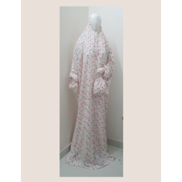 Prayer Dress pink and white